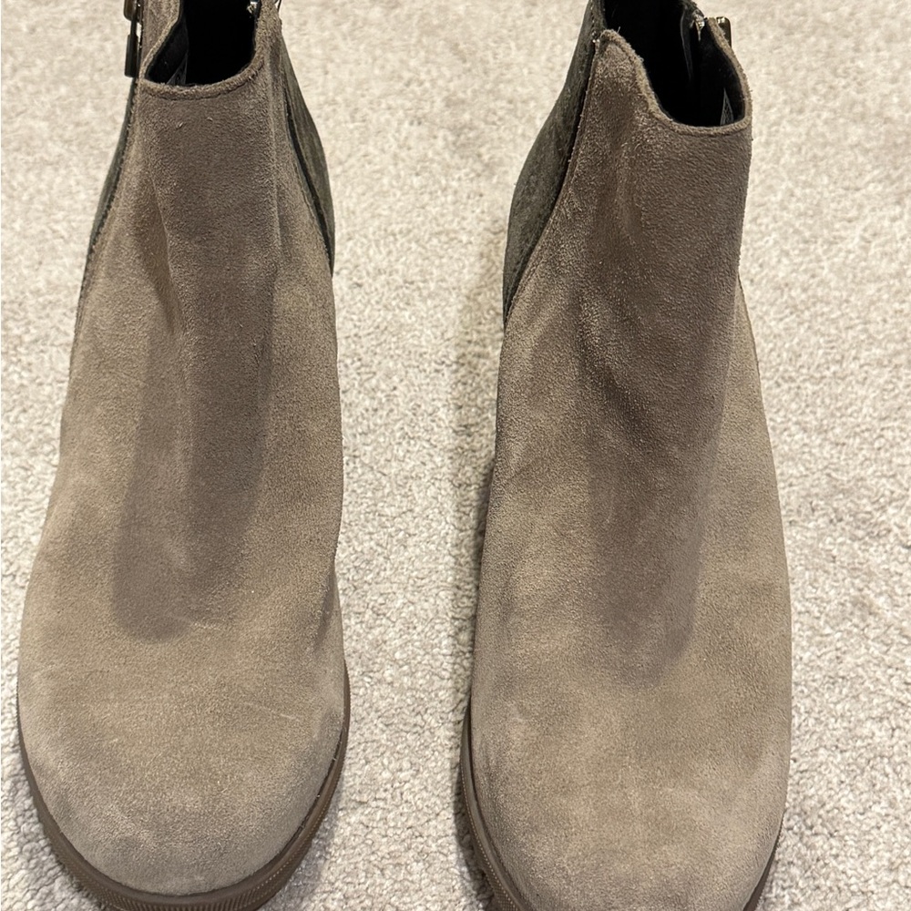 Sorel wedge booties